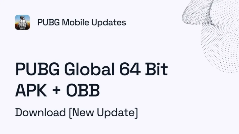 PUBG Global 64 Bit APK + OBB