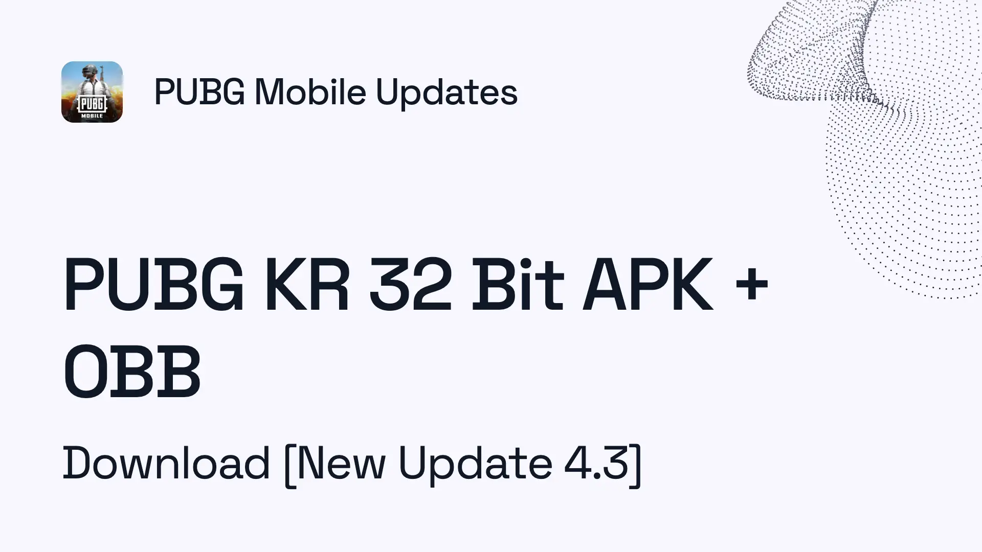 PUBG KR 32 Bit APK
