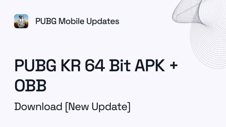 PUBG KR 64 Bit APK + OBB